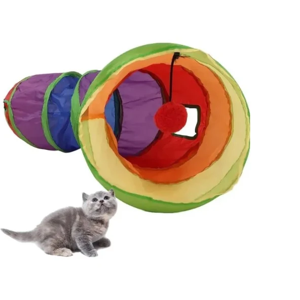 Kedi Oyun Tüneli 117 cm - Resim 2