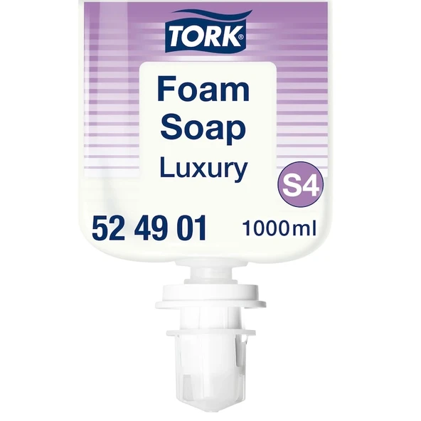 Tork Lüks Köpük Sabun S4 1000 ml ürün görseli 1