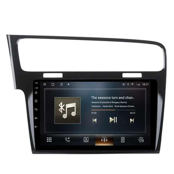 Drivetec Volkswagen Golf 7 Black Çerçeve Android 3 Gb Ram + 32 Gb Rom Carplay Multimedya ürün görseli 1