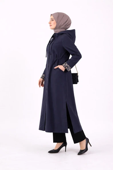 S-26-861 MASSİMO DONNA TRENÇ - Resim 6