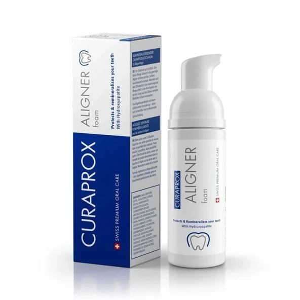Curaprox Aligner Ağız Bakım Köpüğü 40 ml ürün görseli 1