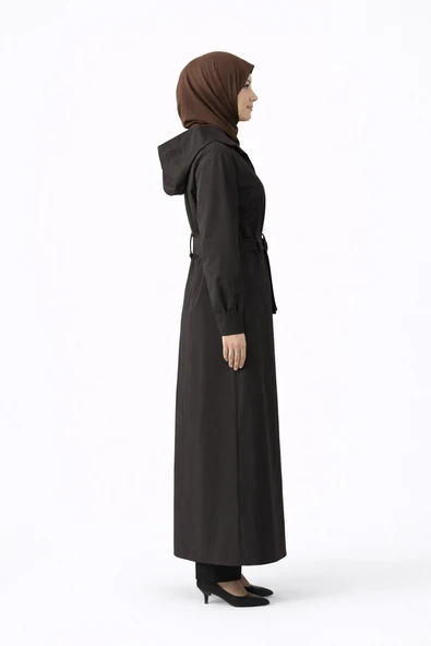 S-26-886 MASSİMO DONNA TRENÇ - Resim 8
