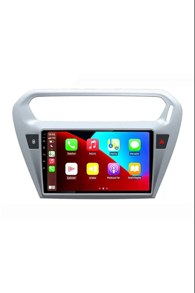 Drivetec Citroen C-elysee 2012-2020 Android 3 Gb + 32 Gb Carplay Multimedya - Resim 4