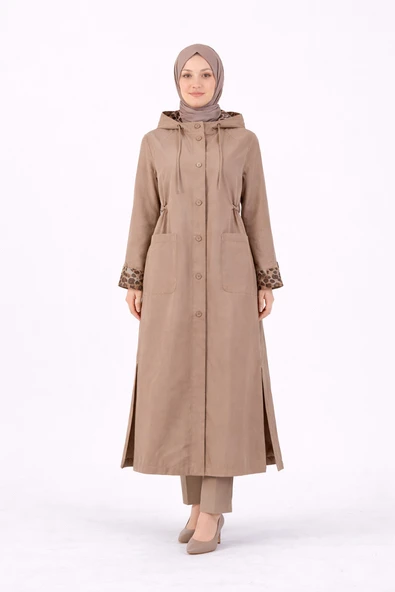 S-26-861 MASSİMO DONNA TRENÇ - Resim 4