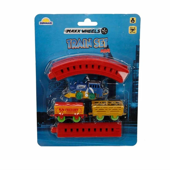Kurmalı Raylı Mini Tren Seti 11 Parça ürün görseli 1