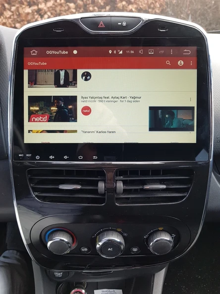 SSL Renault Clio Manuel 2012-2016 Android 2 Gb Ram + 32 Gb Rom Carplay Multimedya - Resim 2