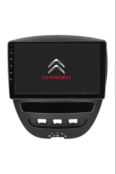 Audioline  Citroen C1 2005-2014 Android 3 Gb + 32 Gb Carplay Multimedya ürün görseli 1