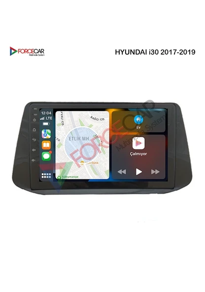 EUROTEC Hyundai i30 2017-2019 Android 3 Gb + 32 Gb Rom Carplay Multimedya ürün görseli 1