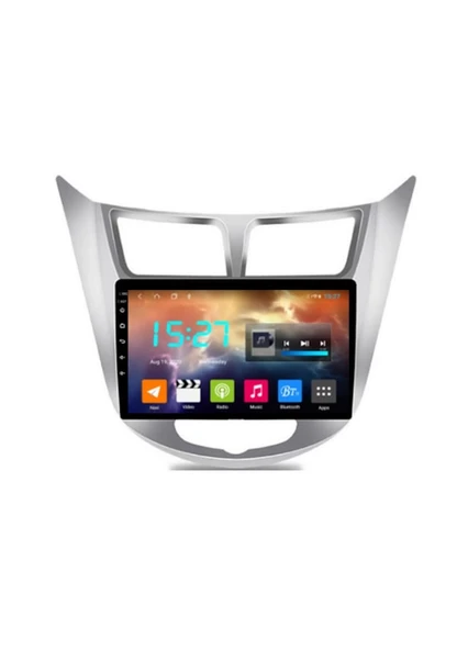SSL Hyundai ACCENT BLUE Android 3 Gb + 32 Gb Rom Carplay Multimedya ürün görseli 1