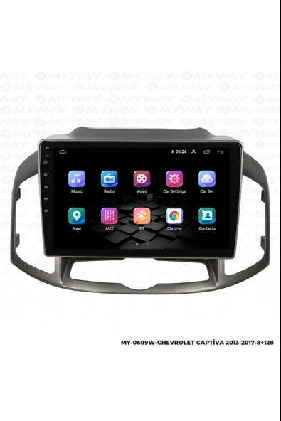 SSL Chevrolet Captiva 2012-2015 Android 2 Gb + 32 Gb Carplay Multimedya - Resim 2