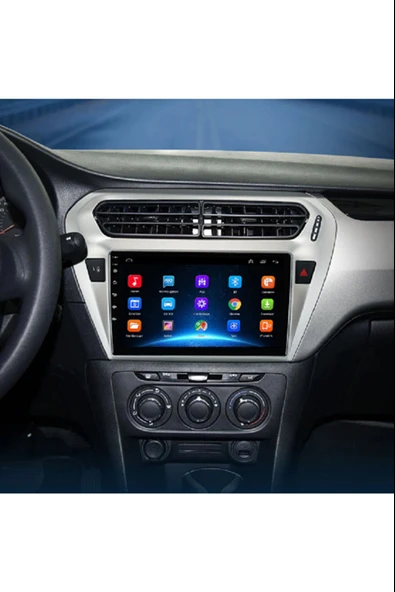 EUROTEC Citroen C-elysee 2012-2020 Android 3 Gb + 32 Gb Carplay Multimedya ürün görseli 1
