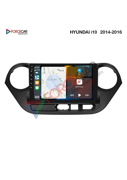 SSL Hyundai i10 Android Android 4 Gb + 64 GB Rom Carplay Multimedya + GERİ GÖRÜŞ KAMERASI HEDİYE ürün görseli 1