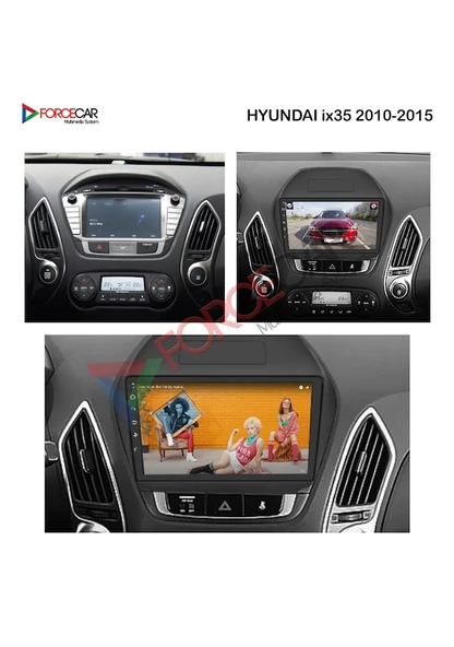 EUROTEC Hyundai İX35  Android 3 Gb + 32 Gb Rom Carplay Multimedya ürün görseli 1