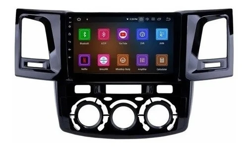 SSL Toyota Hilux 2008-2015 Android 4 Gb Ram + 64 GB Rom Carplay Multimedya + GERİ GÖRÜŞ KAMERASI HEDİYE ürün görseli 1