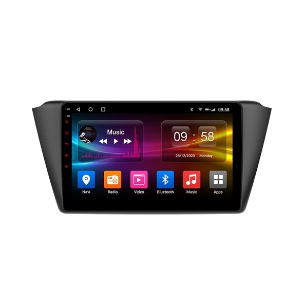 Audioline Skoda Fabia 2015-2018 Android 2 Gb Ram + 32 Gb Rom Carplay Multimedya ürün görseli 1