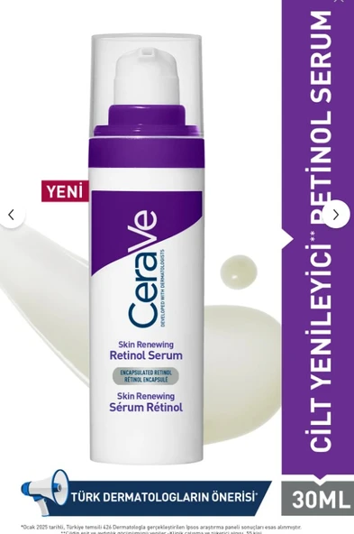 CeraVe Skin Renewing Cilt Yenileyici Retinol Serum 30 ml ürün görseli 1