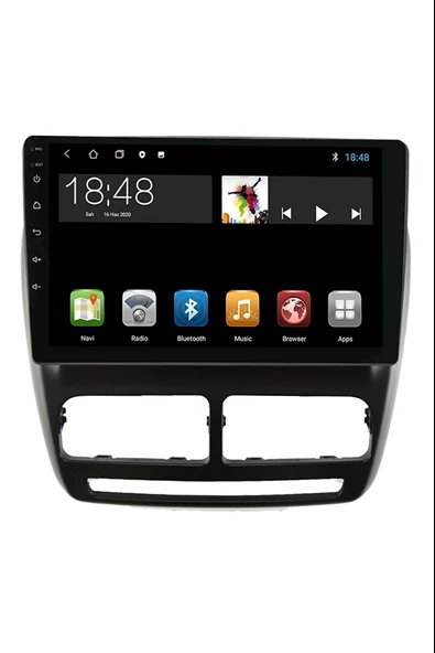 Drivetec Fiat Doblo Old 2008/2015 Opel Combo Android  8 GB Ram + 128 GB Rom Carplay Multimedya + GERİ GÖRÜŞ KAMERASI HEDİYE ürün görseli 1
