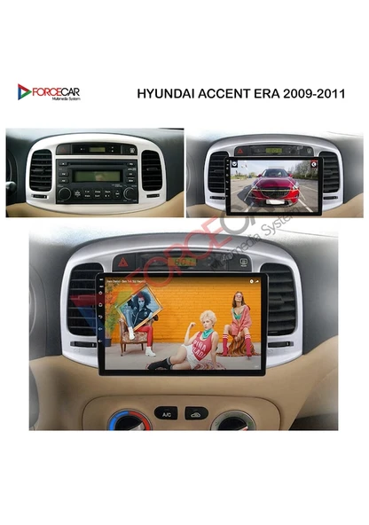 EUROTEC Hyundai ACCENT ERA Android 3 Gb + 32 Gb Rom Carplay Multimedya ürün görseli 1
