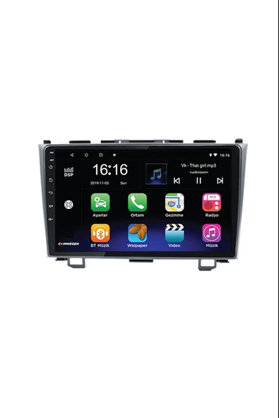 Audioline Honda CRV OLD 2007-2012 Android 3 Gb + 32 Gb Rom Carplay Multimedya ürün görseli 1
