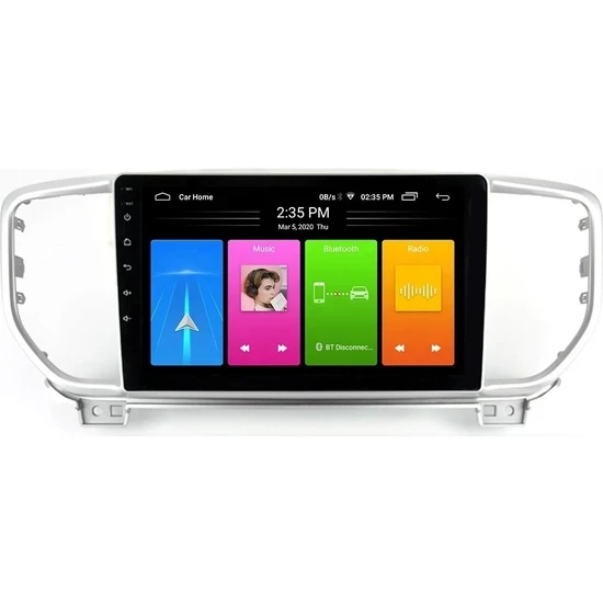 Audioline Kia Sportage 2018-2020 Android 2 Gb + 32 Gb Rom Carplay Multimedya ürün görseli 1