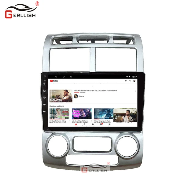 AUDİOLİNE Kia Sportage Old 2007-2010 Android 4 Gb + 64 GB Rom Carplay Multimedya + GERİ GÖRÜŞ KAMERASI HEDİYE ürün görseli 1