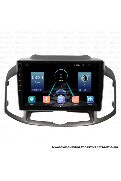 SSL Chevrolet Captiva 2012-2015 Android 2 Gb + 32 Gb Carplay Multimedya - Resim 3