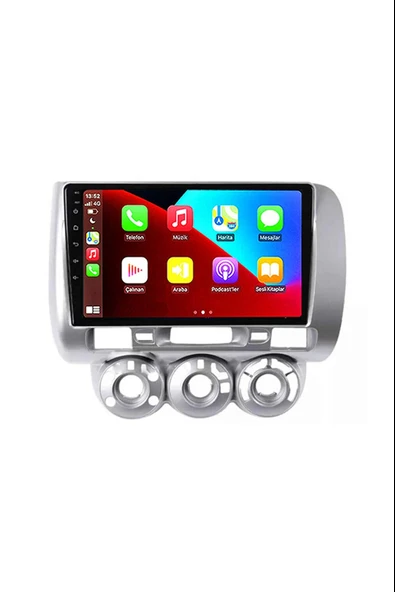 Audioline Honda JAZZ/CİTY 2002-2008 Android 2 Gb + 32 Gb Rom Carplay Multimedya ürün görseli 1