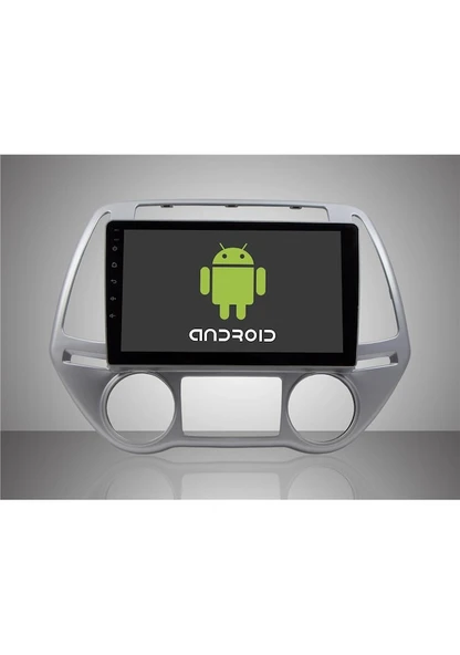 EUROTEC Hyundai i20 OLD 2008-2013 Android 4 Gb + 64 GB Rom Carplay Multimedya + GERİ GÖRÜŞ KAMERASI HEDİYE ürün görseli 1