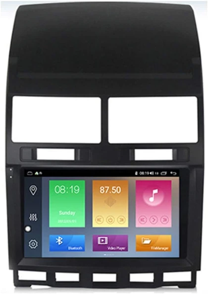 AUDİOLİNE Volkswagen Toureg Old 2002-2010 Android 4 Gb Ram + 64 GB Rom Carplay Multimedya + GERİ GÖRÜŞ KAMERASI HEDİYE ürün görseli 1