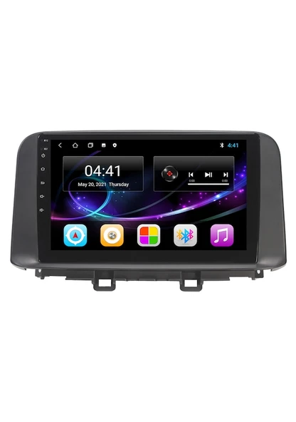 EUROTEC Hyundai KONA 2017-2019 Android 4 Gb + 64 GB Rom Carplay Multimedya + GERİ GÖRÜŞ KAMERASI HEDİYE ürün görseli 1