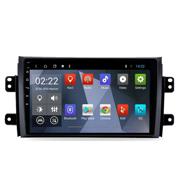 EUROTEC Suzuki Sx4 2006-2012 Android 3 Gb Ram + 32 Gb Rom Carplay Multimedya ürün görseli 1