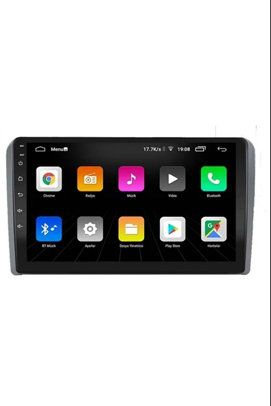EUROTEC Audi A3 2003-2012 Android  3 GB Ram + 32 GB Rom Carplay Multimedya ürün görseli 1