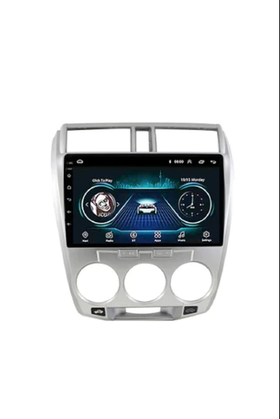 EUROTEC Honda CİTY MANUEL 2011-2016 Android 3 Gb + 32 Gb Rom Carplay Multimedya ürün görseli 1
