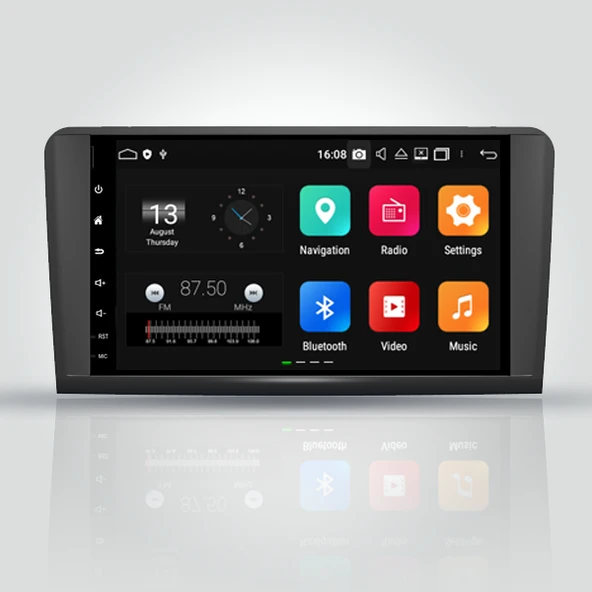 Drivetec Mercedes ML W164 GL 2005-2012 Android 4 Gb Ram + 64 GB Rom Carplay Multimedya + GERİ GÖRÜŞ KAMERASI HEDİYE ürün görseli 1