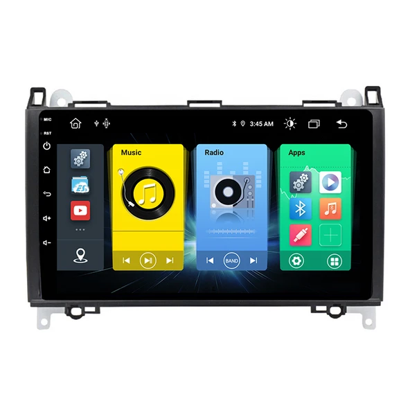 Drivetec Mercedes B200-Vito-Sprinter-Viano Android 4 Gb Ram + 64 GB Rom Carplay Multimedya + GERİ GÖRÜŞ KAMERASI HEDİYE ürün görseli 1