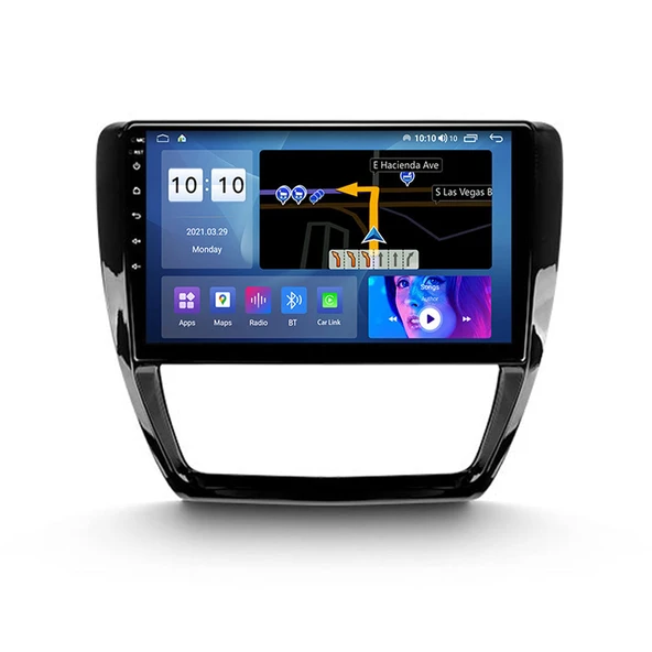 Drivetec Volkswagen Jetta 2011-2018 Android 8 GB Ram + 128 GB Rom Carplay Multimedya + GERİ GÖRÜŞ KAMERASI HEDİYE ürün görseli 1