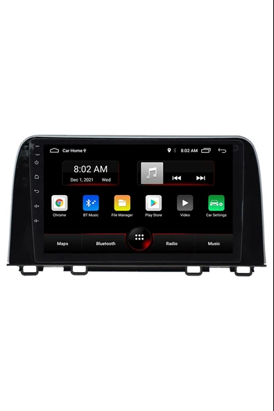 Drivetec Honda CRV NEW 2017-2020 Android 4 Gb + 64 GB Rom Carplay Multimedya + GERİ GÖRÜŞ KAMERASI HEDİYE ürün görseli 1