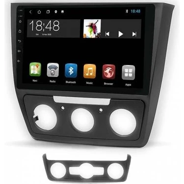 Drivetec Skoda Yeti 2010-2017 Android 4 Gb Ram + 64 GB Rom Carplay Multimedya + GERİ GÖRÜŞ KAMERASI HEDİYE ürün görseli 1