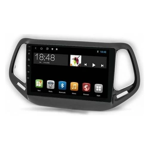 Drivetec Jeep Compass 2017-2020 Android 2 Gb + 32 Gb Rom Carplay Multimedya - Resim 2
