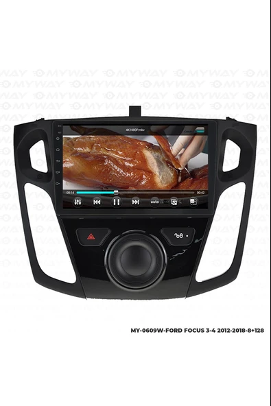 Drivetec Ford Focus 3-4 Android 4 Gb + 64 GB Rom Carplay Multimedya + GERİ GÖRÜŞ KAMERASI HEDİYE ürün görseli 1