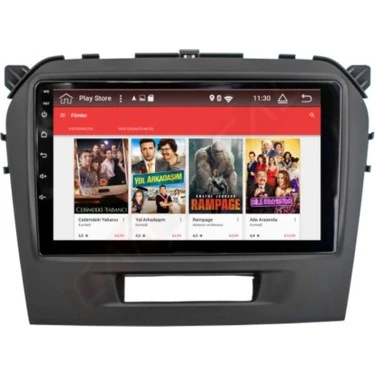 Drivetec Suzuki Vitara 2017-2020 Android 2 Gb Ram + 32 Gb Rom Carplay Multimedya - Resim 3
