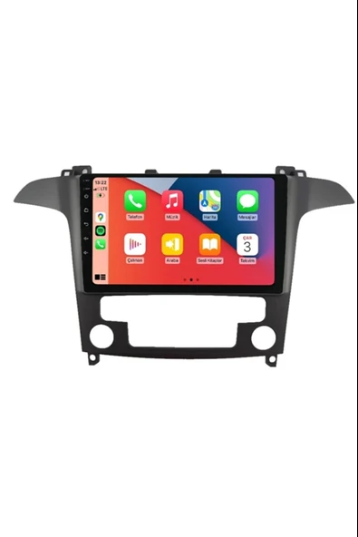 Drivetec Ford S-max (2008-2011) Android 2 Gb + 32 Gb Rom Carplay Multimedya - Resim 2