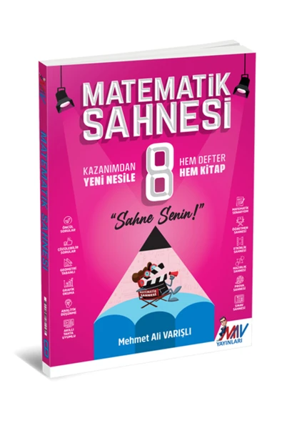 MAV YAYINLARI 8 Sınıf Matematik Sahnesi ürün görseli 1