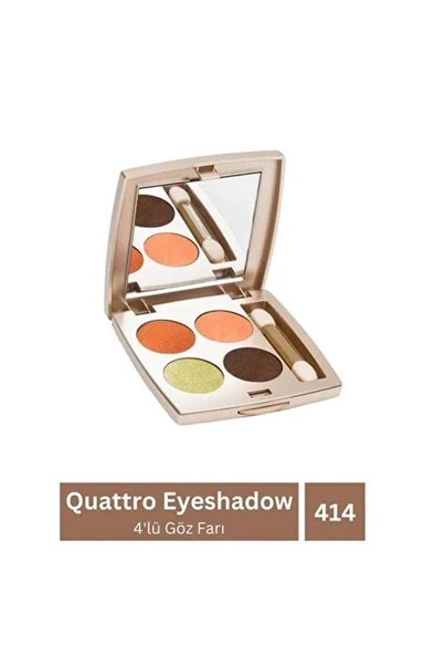 Kajal Quattro Eyeshadow 4 Lü 414 Far Paleti ürün görseli 1