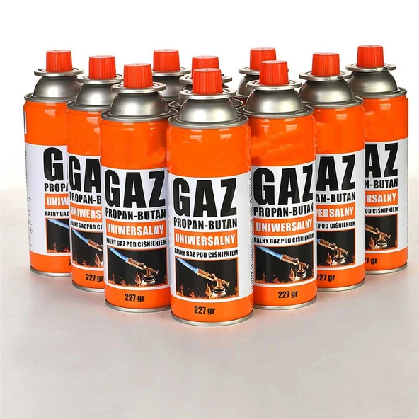 Kamp Ocak Gazı Valfli Kartuş 227GR - 28 Adet ürün görseli 1
