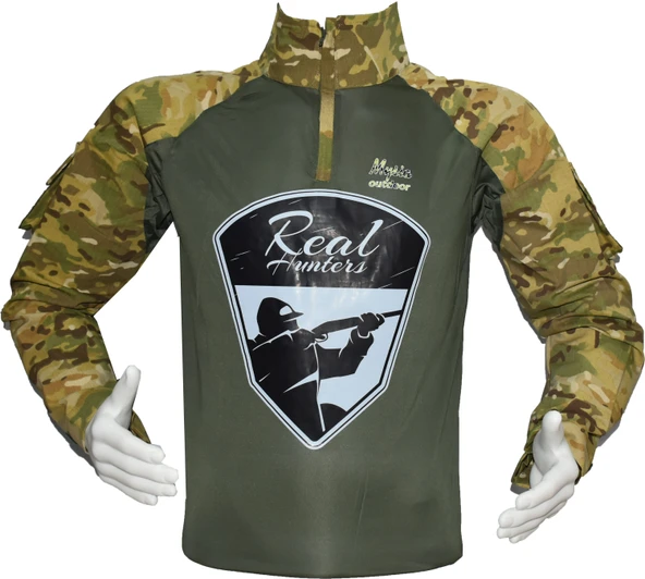 COMBAT TİŞÖRT REAL HUNTERS M003 AVCI KOMBAT ürün görseli 1