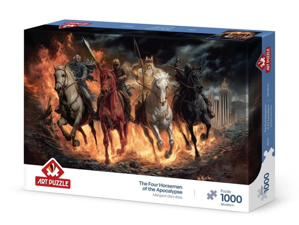 Art Puzzle Mahşerin Dört Atlısı 1000 Parça - 41004 ürün görseli 1