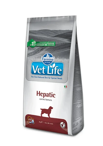Vet Life Natural Adult Dog Hepatic Diyet Yetişkin Köpek Maması 2 Kg ürün görseli 1