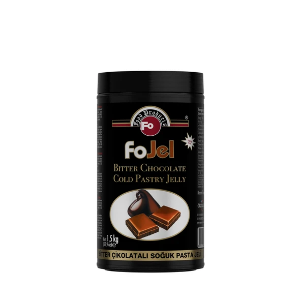 Bitter Çikolata Aromalı Soğuk Pasta Jeli 1,5 kg ürün görseli 1