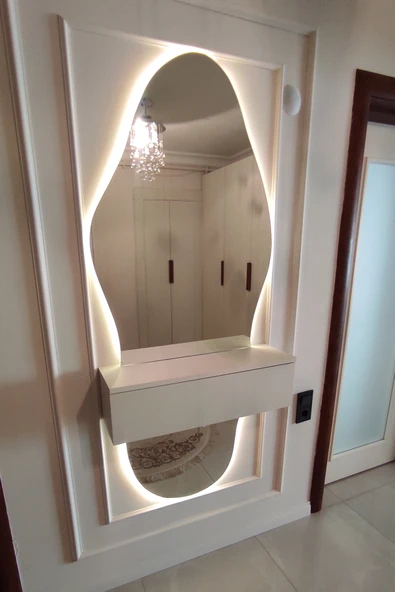 Sawoli Home Lotus Dresuar 60 cm Vizon ( Aynasız) ürün görseli 1